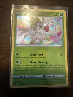 Shaymin 15/185 Cosmos Holo Rare - SWSH Vivid Voltage Pokemon TCG - NM - Image 1
