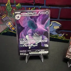 Pokemon TCG Team Rockets Nidoking EX 208/182 And Nidoking EX 216/182 Lot Of 2 NM - Image 2