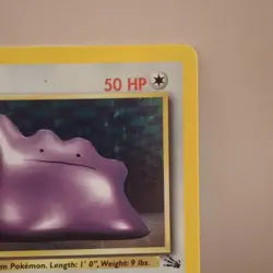 Pokemon TCG Ditto 3/62 Fossil Holo Rare Unlimited NM Very clean - Image 3