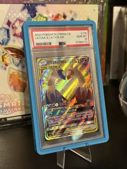 2023 Pokemon S.Chinese CSM2a CS Latias & Latios GX #175 Tag Team SR PSA 10 - Image 1