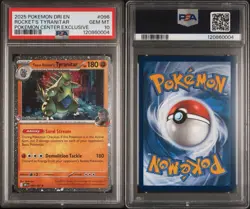 Team Rocket's Tyranitar #096/182 Pokemon Center Destined Rivals (PSA 10) - Image 3