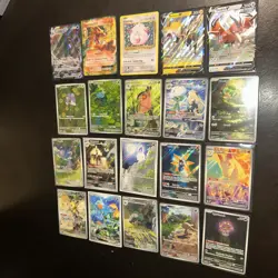 POKEMON MEGA LOT! Full Art, Illustration Rares, Evolutions, +MORE! - Image 1