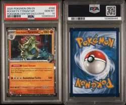 Team Rocket's Tyranitar #096/182 Pokemon Center Destined Rivals (PSA 10) - Image 3