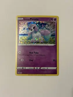 2021 Pokemon 25th Anniversary General Mills Promo Galarian Ponyta #SWSH013 - Image 2