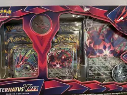 Pokemon TCG Eternatus VMAX Premium Collection Box Factory Sealed 1st Wave!!! - Image 5