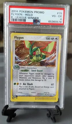 Pokemon Flygon Holo E-League Winner 15/97 PSA 4 VG - EX - Image 1