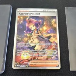 🔥FRESH PULL Pokemon Acerola's Mischief (SIR) 183/132 - Mega Evolution - Image 1