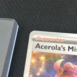 🔥FRESH PULL Pokemon Acerola's Mischief (SIR) 183/132 - Mega Evolution - Image 5