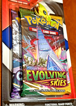 Pokemon Evolving Skies & Chilling Reign 2 pack Blister with Pin - NEW & SEALED - Image 2