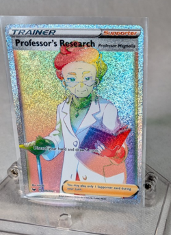 Pokemon - Professors Research - Secret Rainbow Rare - 209/202 - Sword & Shield - Image 3