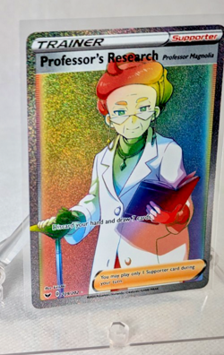 Pokemon - Professors Research - Secret Rainbow Rare - 209/202 - Sword & Shield - Image 4