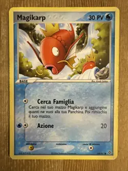 Pokemon TCG Magikarp EX Dragon 60/97 Regular Common MP ITALIAN - Image 1