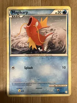 Pokemon TCG Magikarp Heartgold Soulsilver 72/123 Regular Common MP - Image 1