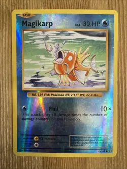 Magikarp 33/108 XY Evolutions 2016 Reverse Holo Common Pokemon MP - Image 1