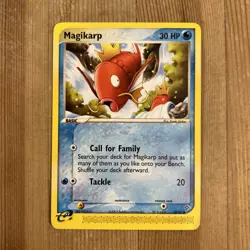 Pokemon TCG Magikarp EX Dragon 60/97 Regular Common LP/Dented Corner - Image 1