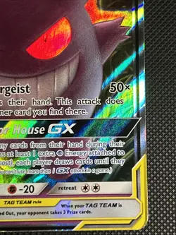 The Pokemon Company Gengar & Mimikyu GX 53/181 Team Up Holo TAG TEAM 240 - Image 5