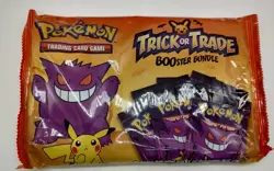 Halloween Pokemon TCG BOOster Gengar Trick Or Trade Bundle 40 Pack - Lot of 3 820650850783 - Image 2