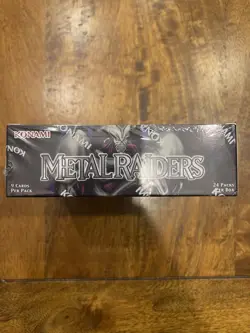 YuGiOh Metal Raiders Booster Box - 24 Packs - Konami Factory Sealed - Brand New - Image 3