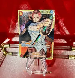 SHANKS ROMANCE DAWN OP01-120 SEC - One Piece TCG - English NM Secret Rare Foil - Image 1