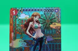 NM Nami SP Awakening of the New Era One Piece OP01-016 Japanese - Image 2