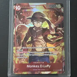 One Piece TCG: ST10-006 Monkey.D.Luffy (Treasure Booster Promo) - Near Mint - Image 3