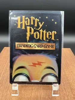 Harry Potter TCG Base Set Harry Potter #8/116 Hologram Rare Card Damaged - Image 4