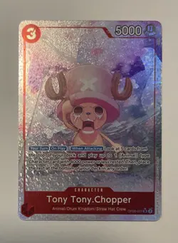 Tony Tony.Chopper Parallel OP08-007 Two Legends Foil One Piece TCG Card - Image 1