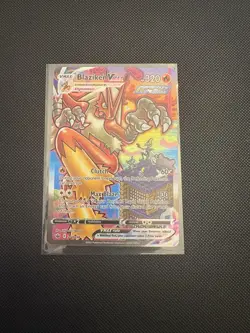 Pokemon TCG Blaziken VMAX Chilling Reign Alternative Art Card 201/198 - Image 1