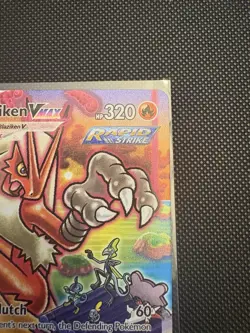 Pokemon TCG Blaziken VMAX Chilling Reign Alternative Art Card 201/198 - Image 4