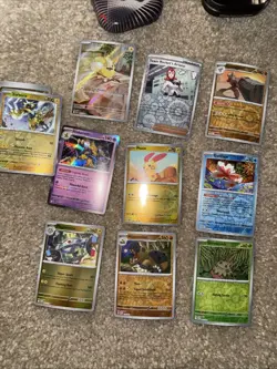 Lot of Holographic Pokemon Cards - Image 2