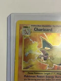 Pokemon Charizard Legendary Collection 3/110 Holo Rare Card 2002 *slight damage - Image 2