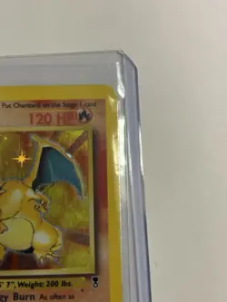 Pokemon Charizard Legendary Collection 3/110 Holo Rare Card 2002 *slight damage - Image 3