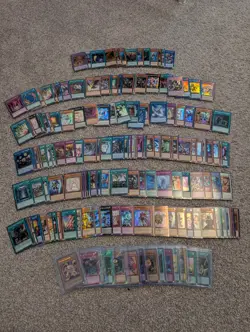 175-Card YuGiOh Singles Lot - Near Mint - ALL HOLOS - ICONIC AND POWERFUL CARDS - Image 1