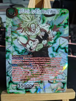 SS Broly Brutality Beyond Measure BT15-019 SPR NM Dragonball Super Card 2 - Image 1
