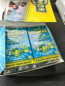 Digimon Booster Box Animated Series Edition Trading Cards 1999 (sealed packs) - Image 4