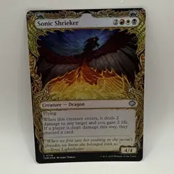 Sonic Shrieker - Tarkir Dragonstorm - Magic the Gathering Showcase Foil Card - Image 1