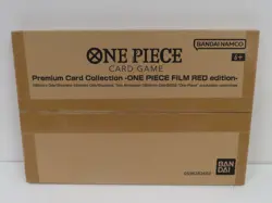 2023 One Piece Card Game Premium Card Collection Film Red Edition Sealed Case - Image 1