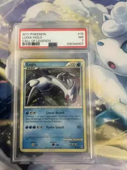 Lugia 15/95 Call of Legends With Swirl PSA Graded 7 Pokemon Trading Card Game - Image 1