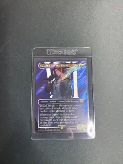 Magic the Gathering Final Fantasy Squall Seed Mercenary R 0547 Surge Foil Card - Image 1