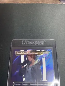 Magic the Gathering Final Fantasy Squall Seed Mercenary R 0547 Surge Foil Card - Image 2