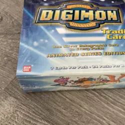 Digimon Trading Cards Upper Deck Animated Series Sealed Box - Image 2