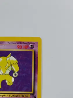 Pokemon Card 1st Edition Hypno 23/62 Fossil Regular US - Image 3
