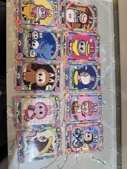 Labubu Trading Card Game 7 New Packs Plus 23 Single Cards - Image 2