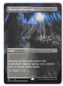 Shattered Sanctum (Borderless) #283 Innistrad: Crimson Vow NM - Image 1