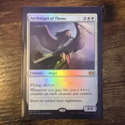 Archangel of Thune Double Masters NM Foil - Image 1