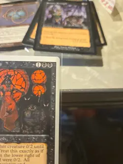 MTG Revised Sorceress Queen Never Played M/NM - Image 3