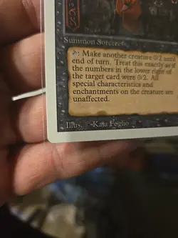 MTG Revised Sorceress Queen Never Played M/NM - Image 5