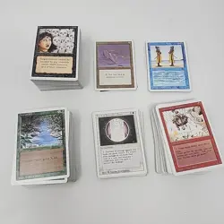 Lot of 340 Vintage Magic The Gathering MTG Revised 3rd Edition Commons (Set B) - Image 1