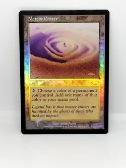 MTG Meteor Crater Planeshift Foil 140 NM Fast Free Shipping Magic The Gathering - Image 1
