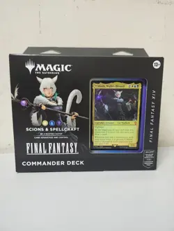 Magic The Gathering MTG Final Fantasy Commander Deck Scions & Spellcraft Sealed - Image 1